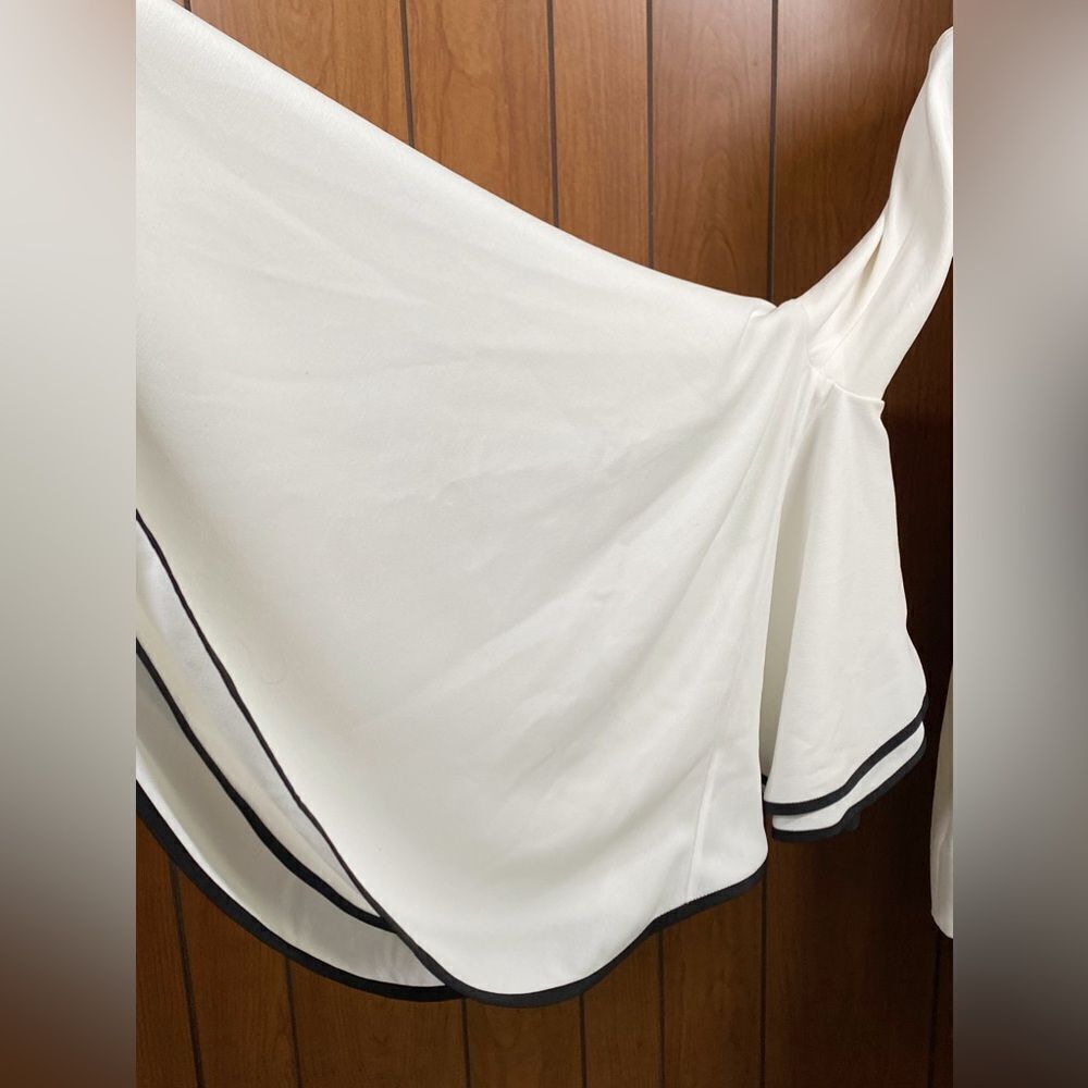 Proenza Schouler crepe ruffle sleeve dress size 2 - Picture 11 of 16